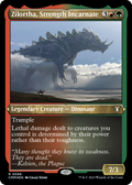 Zilortha, Strength Incarnate (Foil Etched) (CMM-599) - Commander Masters Foil