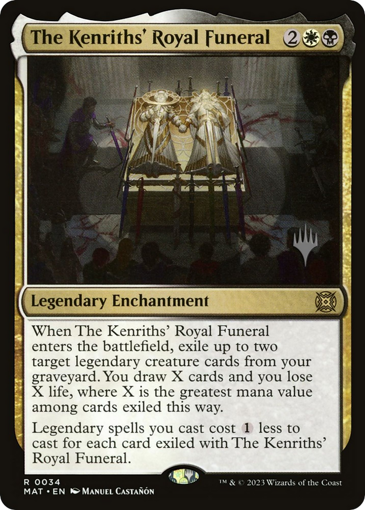 The Kenriths' Royal Funeral (PPMKM-034) - March of the Machine: The Aftermath Promos Foil