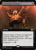 Suspended Sentence (Extended Art) (DSC-054) - Duskmourn: House of Horror Commander: (Extended Art)