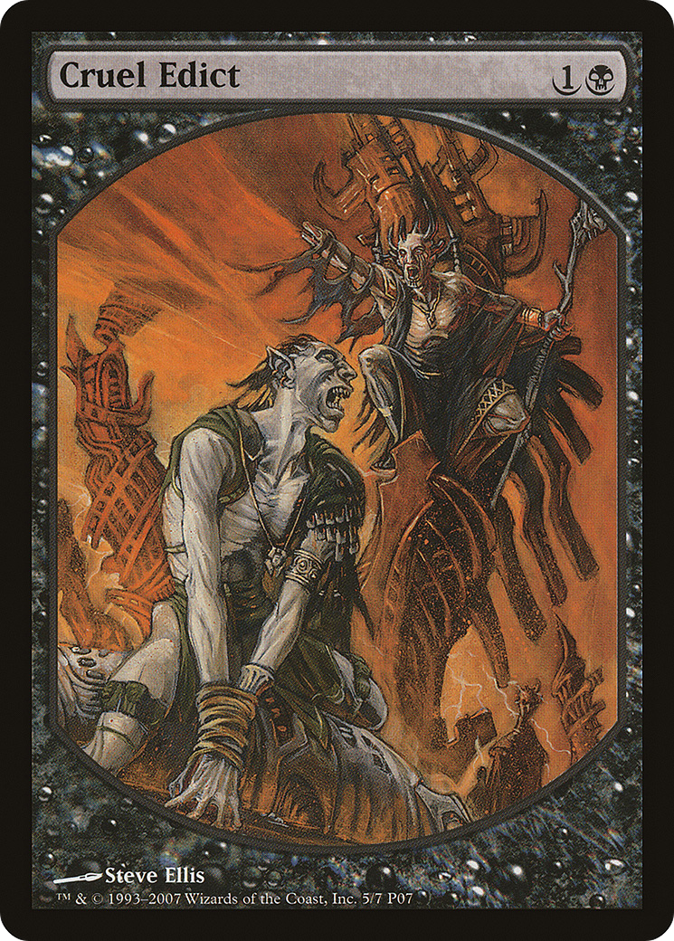 Cruel Edict (MPRP-005) - Magic Player Rewards 2007