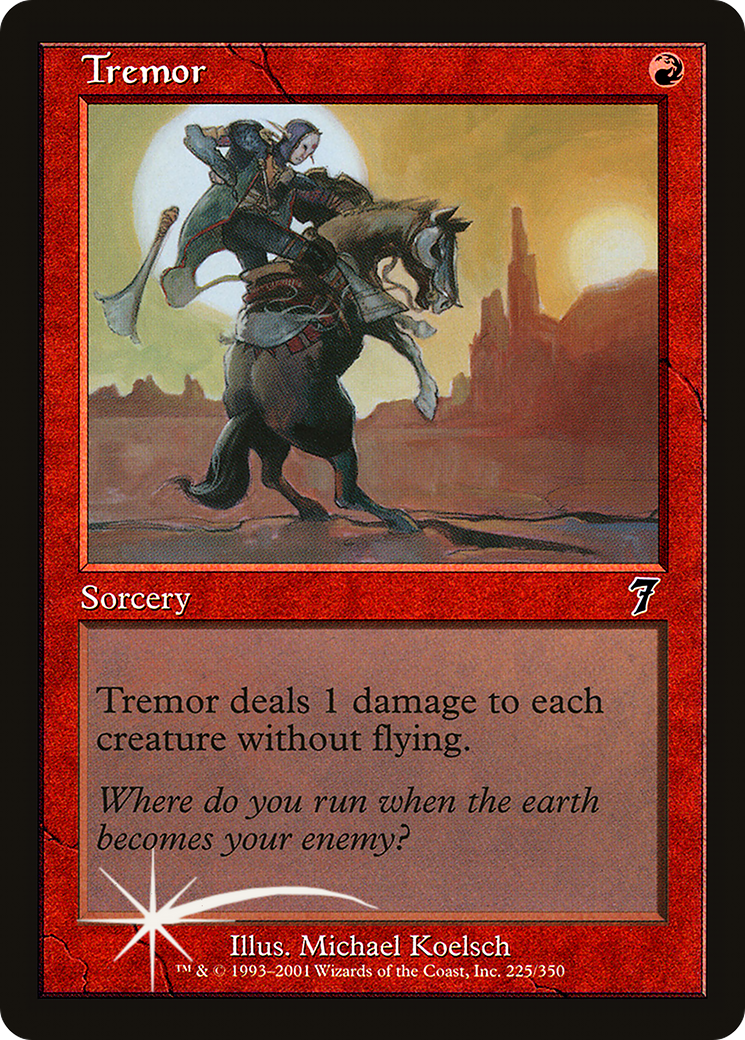 Tremor (7ED-225★) - 7th Edition Foil