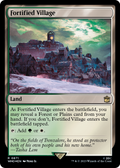 Fortified Village (Surge Foil) (WHO-871) - Doctor Who Foil