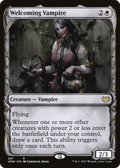 Welcoming Vampire (Showcase) (VOW-287) - Innistrad: Crimson Vow: (Showcase)