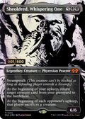 Sheoldred, Whispering One (Serial Numbered) (MUL-146) - Multiverse Legends: (Showcase) (Borderless) Foil