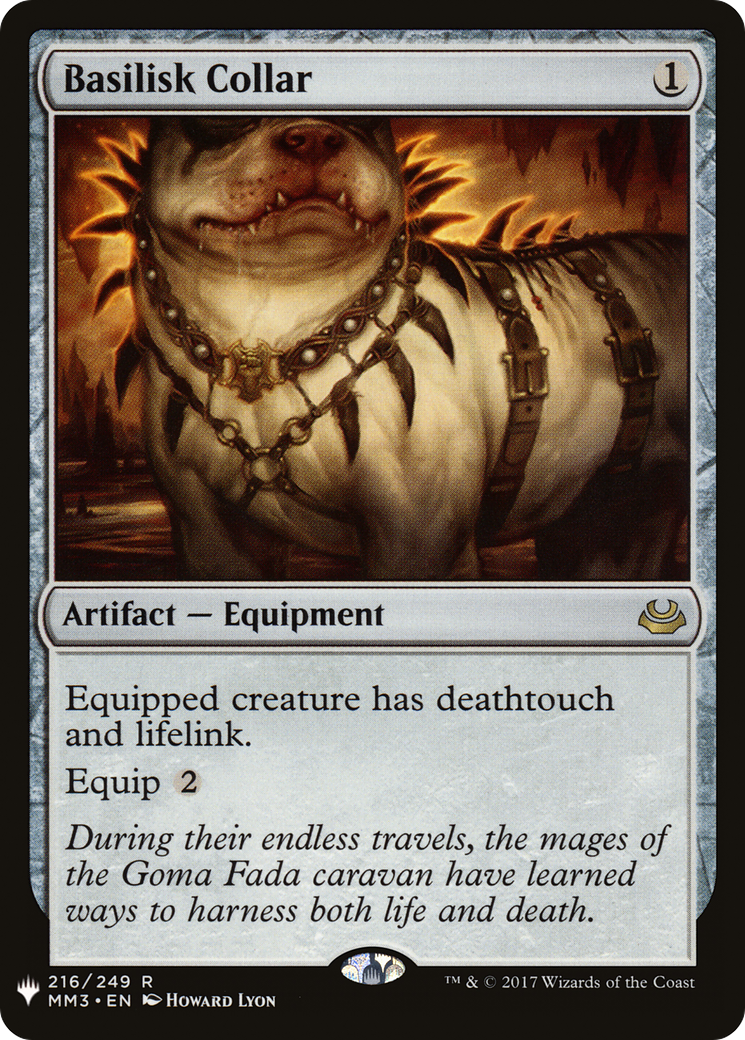 Basilisk Collar (MM3) (LIST-MM3-216) - The List