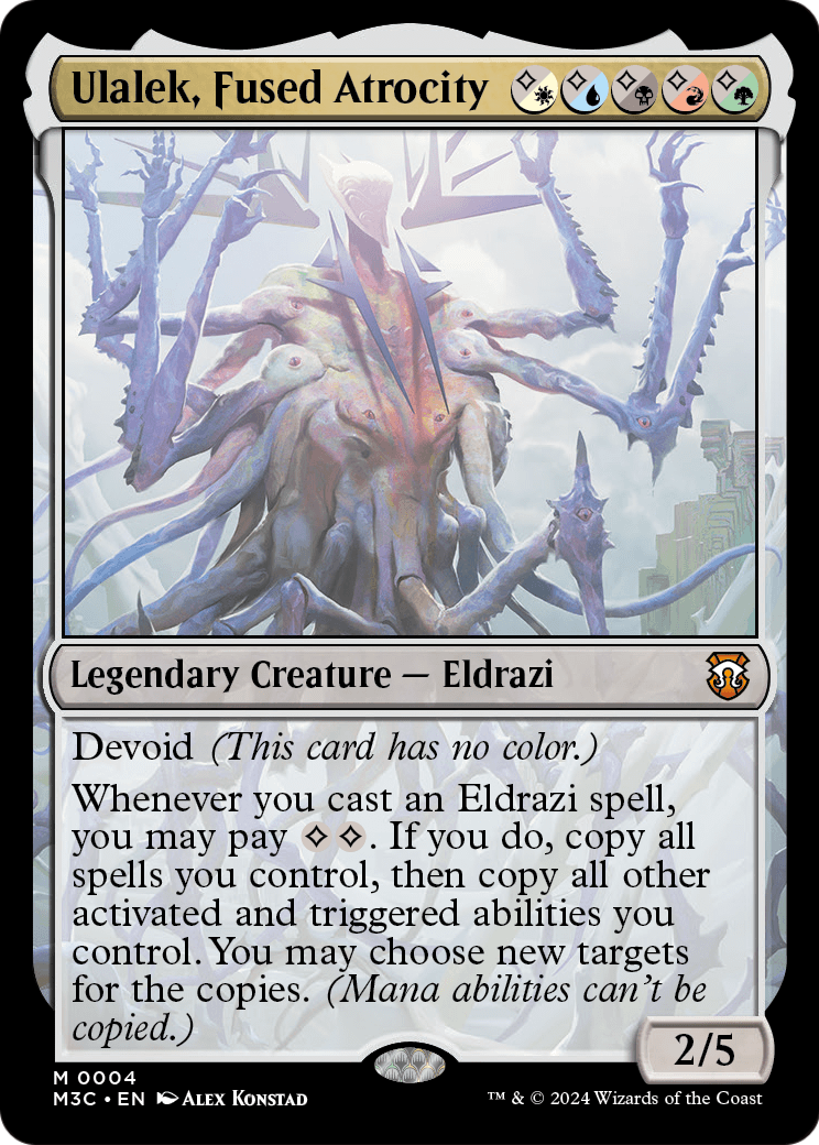 Ulalek, Fused Atrocity (M3C-004) - Modern Horizons 3 Commander: (devoid)