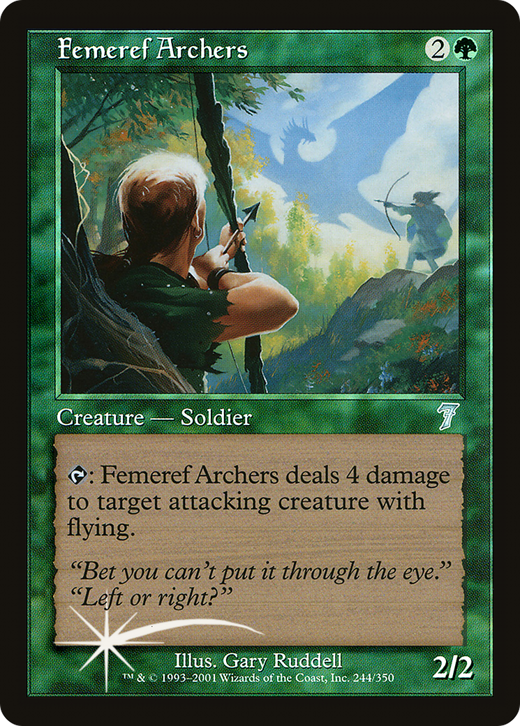 Femeref Archers (7ED-244★) - 7th Edition Foil