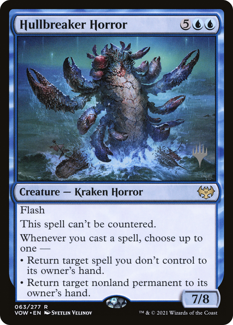 Hullbreaker Horror (PPONE-724) - Innistrad: Crimson Vow Promos