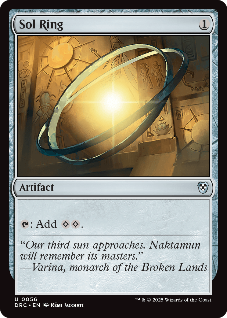 Sol Ring (0056) (DRC-056) - Commander: Aetherdrift