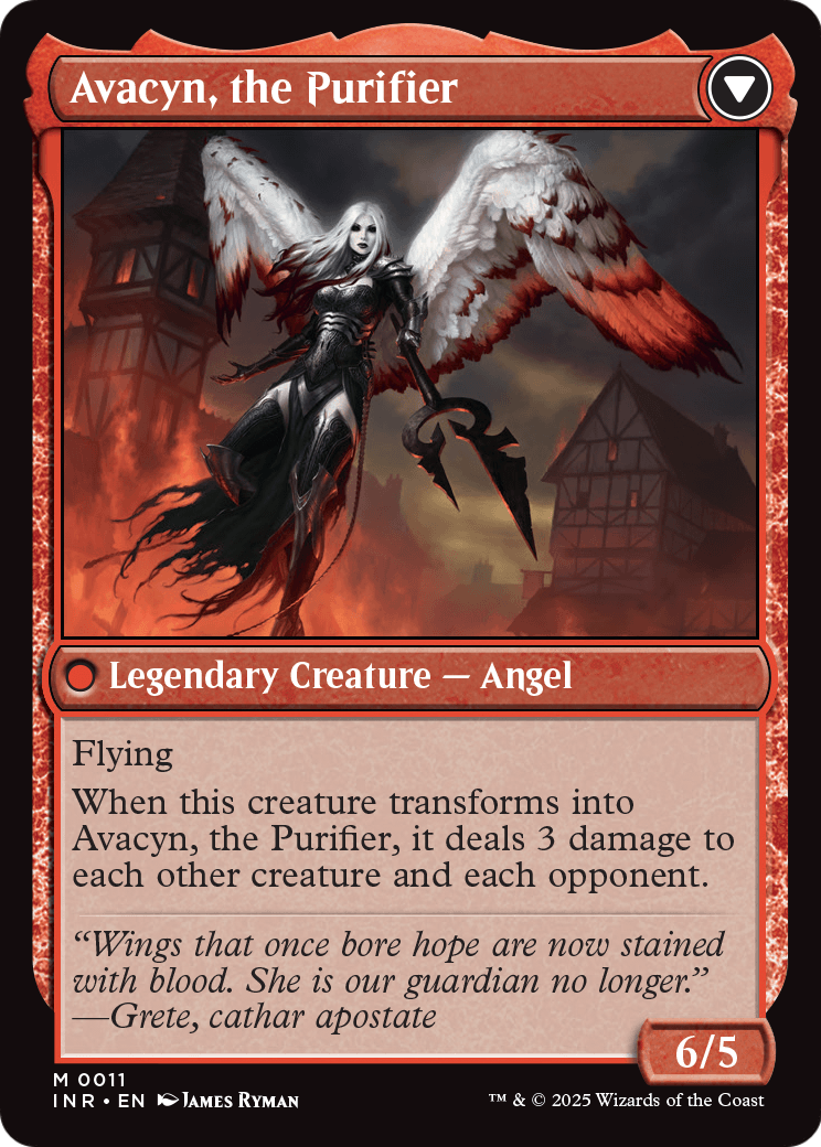 Archangel Avacyn (INR-011) - Innistrad Remastered Foil