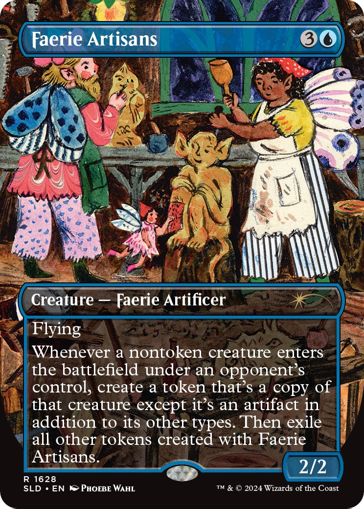 Faerie Artisans (SLD-1628) - Secret Lair Drop (Borderless)