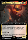 The Balrog of Moria (Extended Art) (LTC-129) - Tales of Middle-earth Commander: (Extended Art) Foil