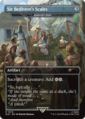 Sir Bedivere's Scales - Ashnod's Altar (SLD-1679) - Secret Lair Drop / Sir Bedivere's Scales (Borderless) Foil