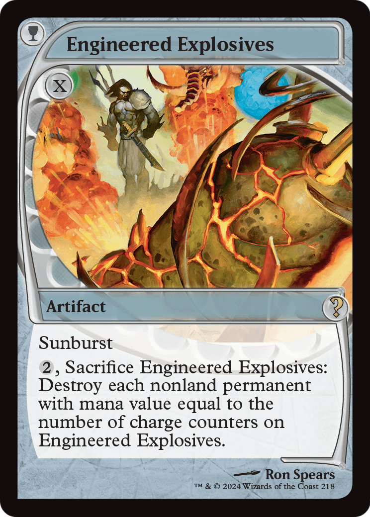Engineered Explosives (Future Sight) (MB2-218) - Mystery Booster 2