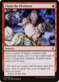 Claim the Firstborn (ELD-118) - Throne of Eldraine Foil