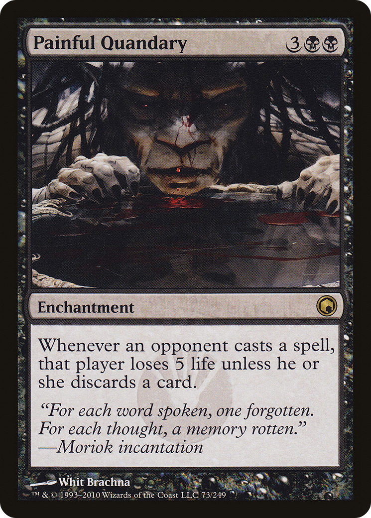 Painful Quandary (SOM-073) - Scars of Mirrodin