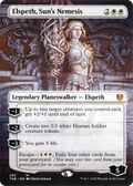 Elspeth, Sun's Nemesis (Borderless) (THB-255) - Theros Beyond Death Foil