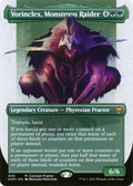 Vorinclex, Monstrous Raider (Concept Praetor) (ONE-406) - Kaldheim (Borderless) Foil