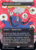 Shadowborn Apostle (682) (SLD-682) - Secret Lair Drop (Borderless) Foil