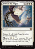 Entreat the Angels (DSC-099) - Duskmourn: House of Horror Commander: (miracle)