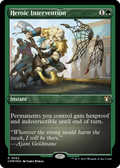 Heroic Intervention (Foil Etched) (CMM-563) - Commander Masters Foil