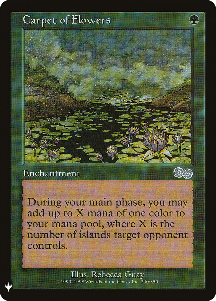 Carpet of Flowers (LIST-USG-240) - The List