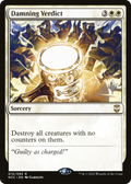 Damning Verdict (PPSNC-015) - New Capenna Commander Promos Foil