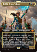 Eshki, Temur's Roar (Borderless) (TDC-003) - Commander: Tarkir: Dragonstorm Foil