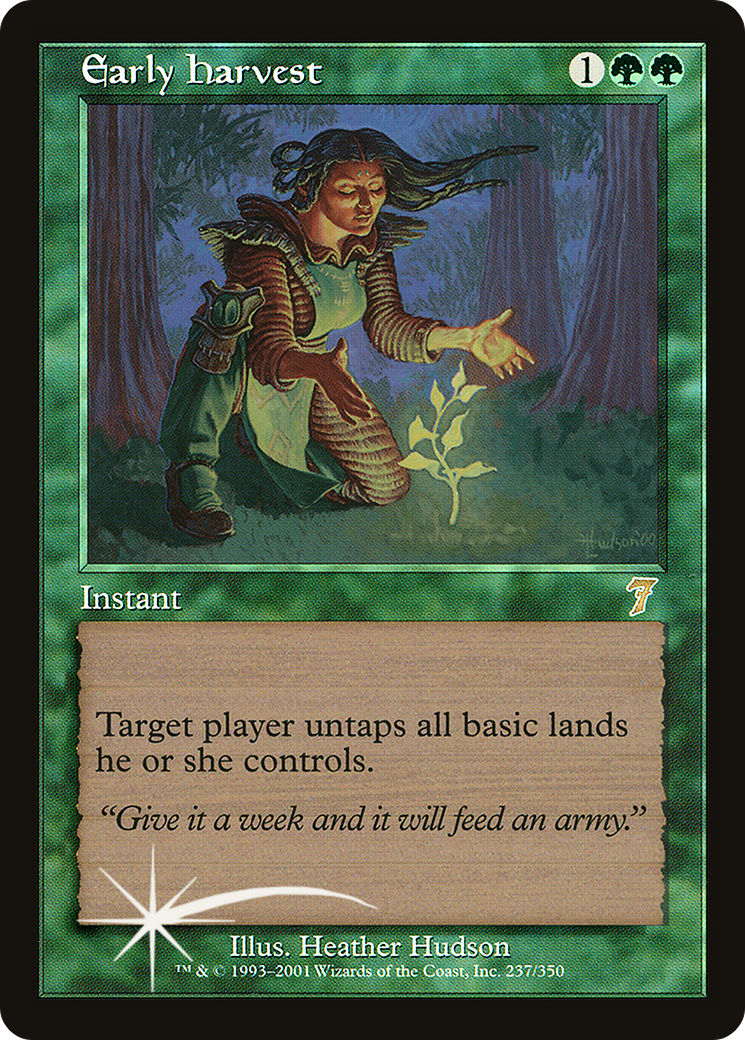Early Harvest (7ED-237★) - 7th Edition Foil