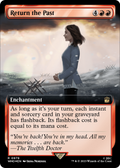 Return the Past (Extended Art) (Surge Foil) (WHO-979) - Doctor Who: (Extended Art) Foil