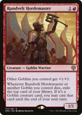 Rundvelt Hordemaster (DMU-142) - Dominaria United Foil