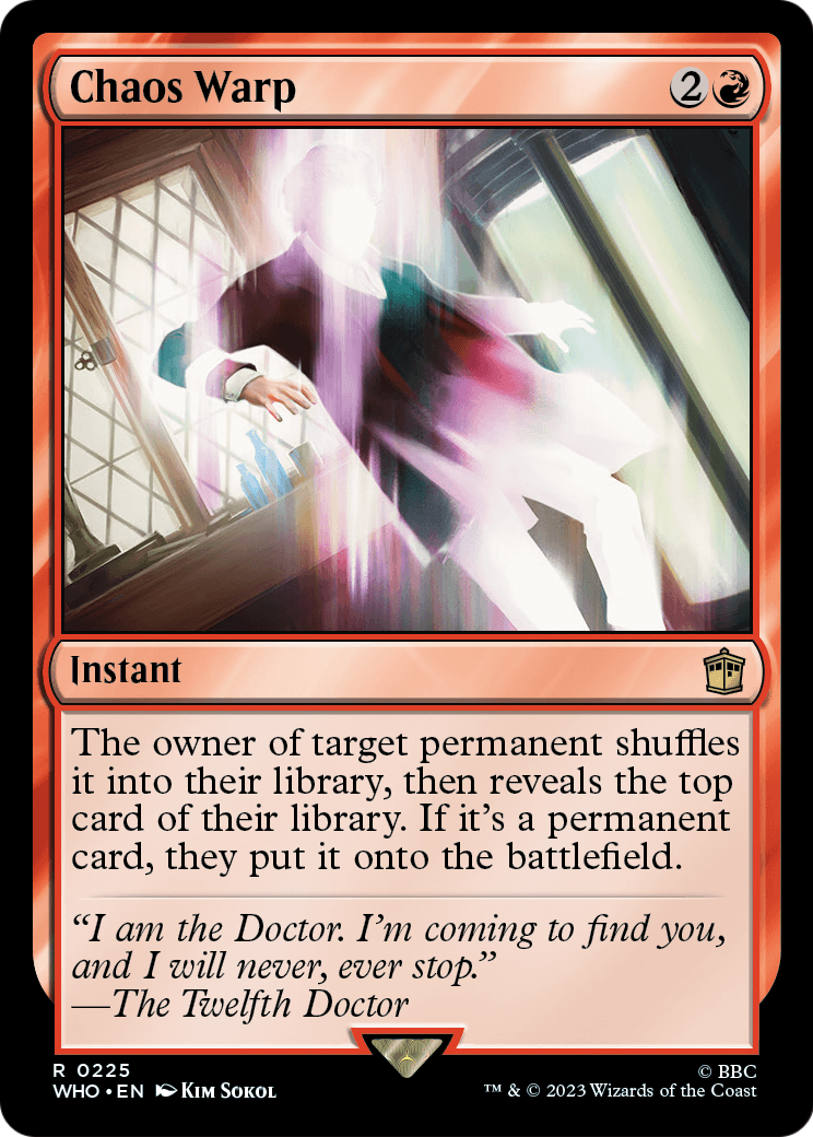 Chaos Warp (WHO-225) - Doctor Who